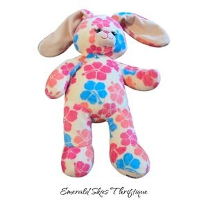 Build A Bear Workshop Myrtle Beach Hibiscus Flower Bunny Plush BAB free ship